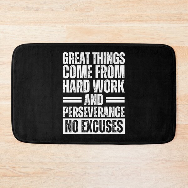Item preview, Great things come from hard work and perseverance. No excuses designed and sold by Dondonmart.