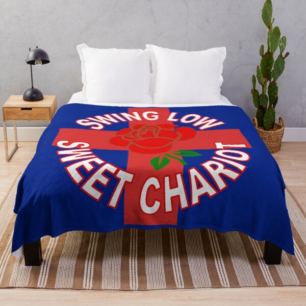 Item preview, Red Rose Red Cross And Sweet Chariot Motif designed and sold by taiche.