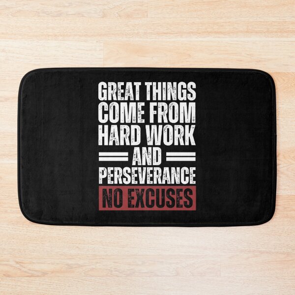 Item preview, Great things come from hard work and perseverance. No excuses designed and sold by Dondonmart.