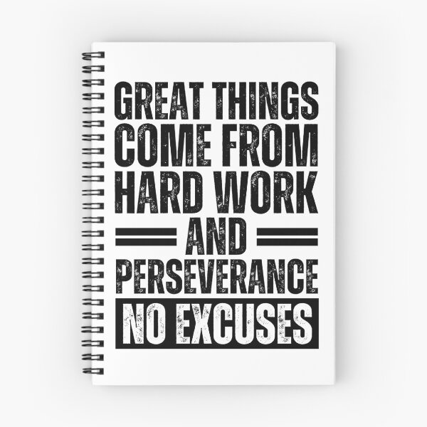 Item preview, Great things come from hard work and perseverance. No excuses designed and sold by Dondonmart.