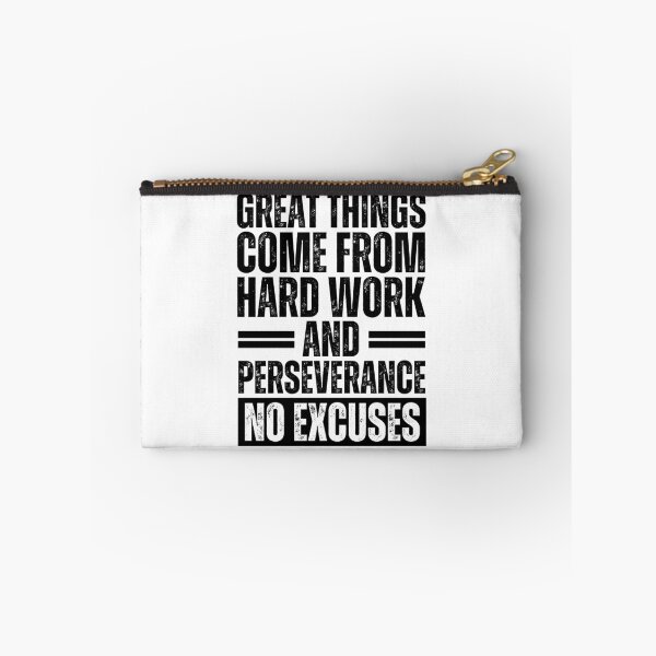 Item preview, Great things come from hard work and perseverance. No excuses designed and sold by Dondonmart.