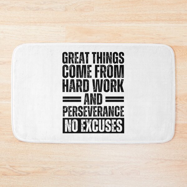 Item preview, Great things come from hard work and perseverance. No excuses designed and sold by Dondonmart.