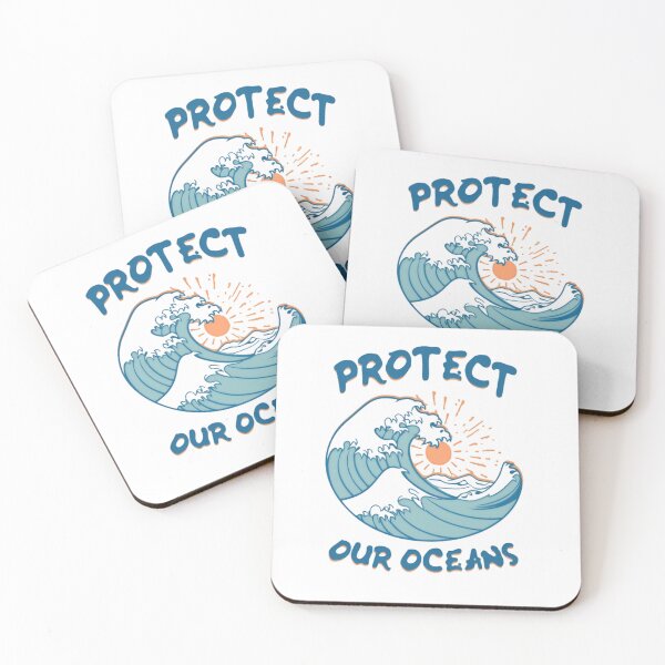 Item preview, Protect Our Oceans and Save Sea Turtle Habitats designed and sold by SkeletonsDanger.