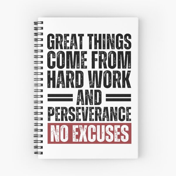 Item preview, Great things come from hard work and perseverance. No excuses designed and sold by Dondonmart.