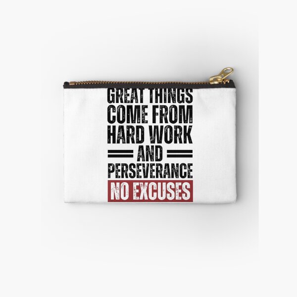 Item preview, Great things come from hard work and perseverance. No excuses designed and sold by Dondonmart.