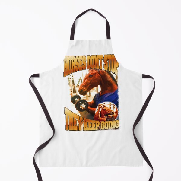Item preview, Horse Don’t Stop – Gym Motivation Graphic designed and sold by Never Satisifed AU.