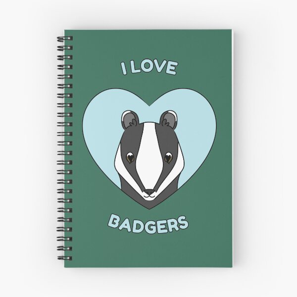 Item preview, I LOVE BADGERS designed and sold by HugSomeNettles.