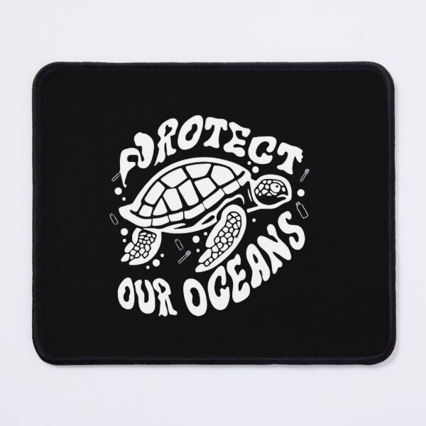 Item preview, Protect Our Oceans and Safeguard Sea Turtle Future designed and sold by SkeletonsDanger.