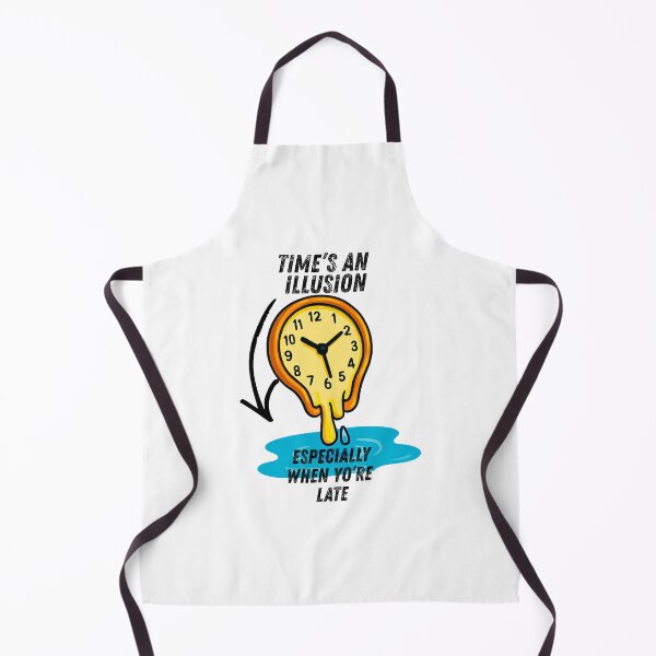 Item preview, Time's an illusion - funny surrealistic clock designed and sold by Reniferka Artifacts.