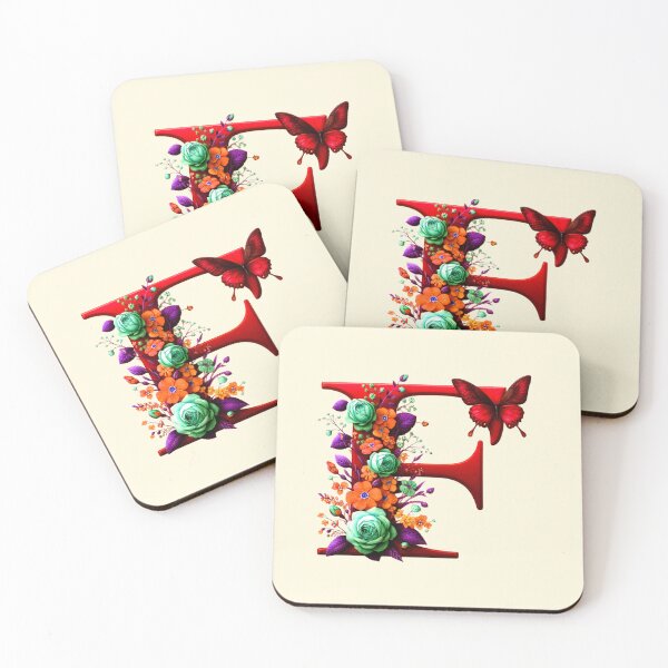 Item preview, Initial F Letter, The F Letter designed and sold by CharlottePlaceArt.