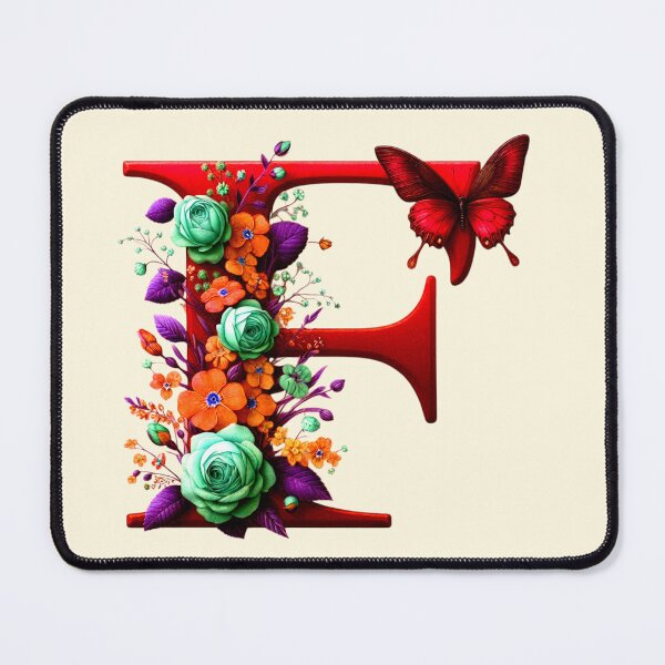Item preview, Initial F Letter, The F Letter designed and sold by CharlottePlaceArt.