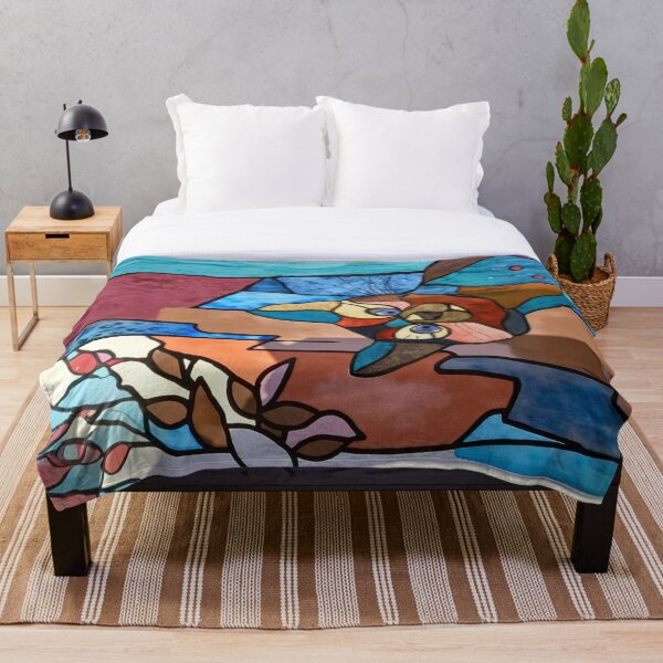 Item preview, Chat Pitre (Spring) Stained glass for "Vertical" throw designed and sold by CLC-Créations-974.