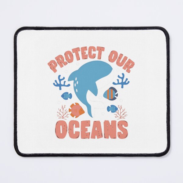 Item preview, Protect Our Oceans and Celebrate Ocean Wildlife designed and sold by SkeletonsDanger.