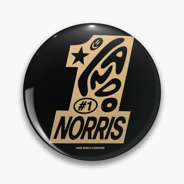 Item preview, Lando Norris McLaren Formula 1 World Champion 2025 Gold Design designed and sold by Novaque.