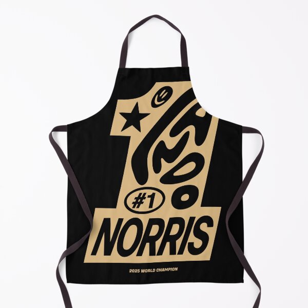 Item preview, Lando Norris McLaren Formula 1 World Champion 2025 Gold Design designed and sold by Novaque.