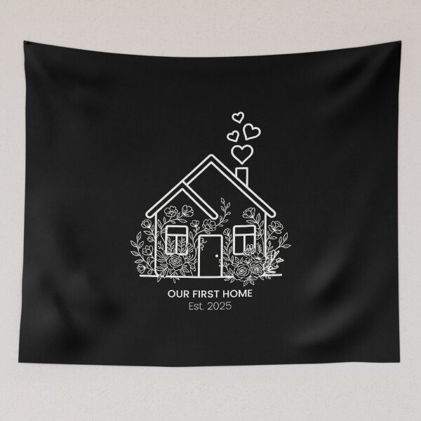 Item preview, Our First Home Est.2025 designed and sold by laggy-soul-0.