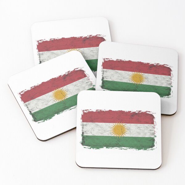 Item preview, Vintage Kurdistan Flag Grungy Heritage Design designed and sold by SikanX.