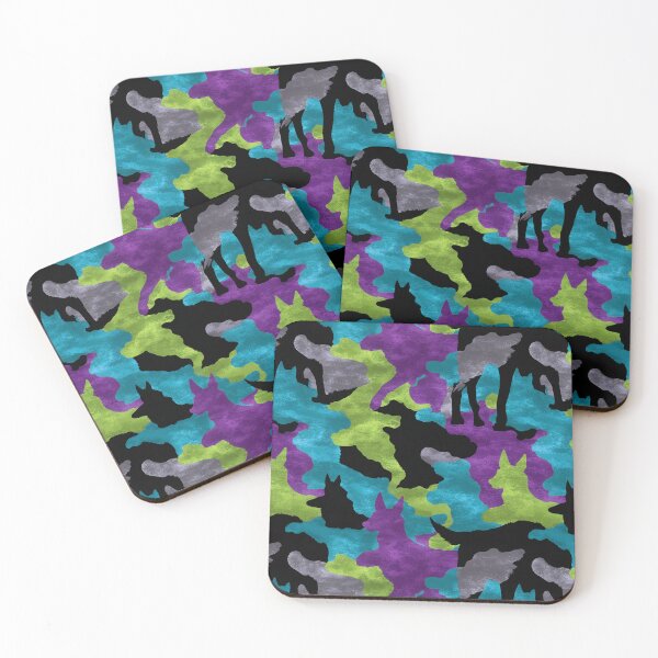 Item preview, Colorful Urban Dog Camouflage Style  - Best Friend Gifts designed and sold by RoyalStarsPatts.