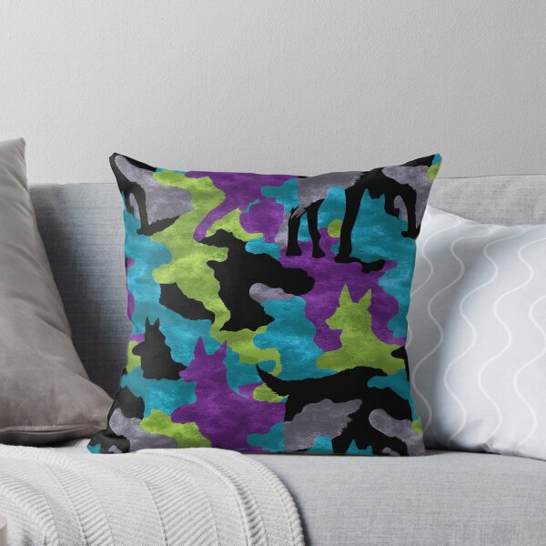 Item preview, Colorful Urban Dog Camouflage Style  - Best Friend Gifts designed and sold by RoyalStarsPatts.