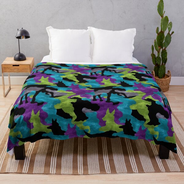 Item preview, Colorful Urban Dog Camouflage Style - Best Friend Gifts designed and sold by RoyalStarsPatts.