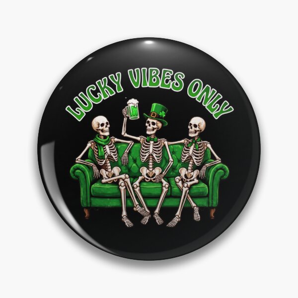 Item preview, Lucky Skeleton St. Patrick's Day designed and sold by Thread&Fable.