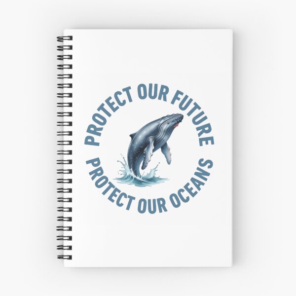 Item preview, Protect Our Oceans and Keep Waters Clean Whales designed and sold by SkeletonsDanger.