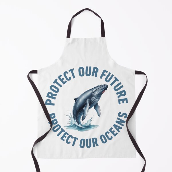 Item preview, Protect Our Oceans and Keep Waters Clean Whales designed and sold by SkeletonsDanger.