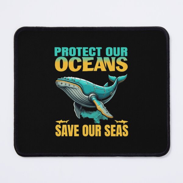 Item preview, Protect Our Oceans and Brighten the Future for Whales designed and sold by SkeletonsDanger.