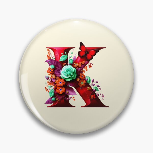 Item preview, Initial K Letter, The K Letter designed and sold by CharlottePlaceArt.