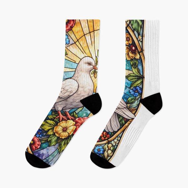 Item preview, Dove stained glass designed and sold by Miryou.