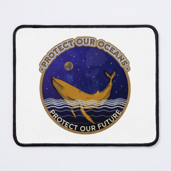 Item preview, Protect Our Oceans Protect Our Future Night Whale designed and sold by SkeletonsDanger.