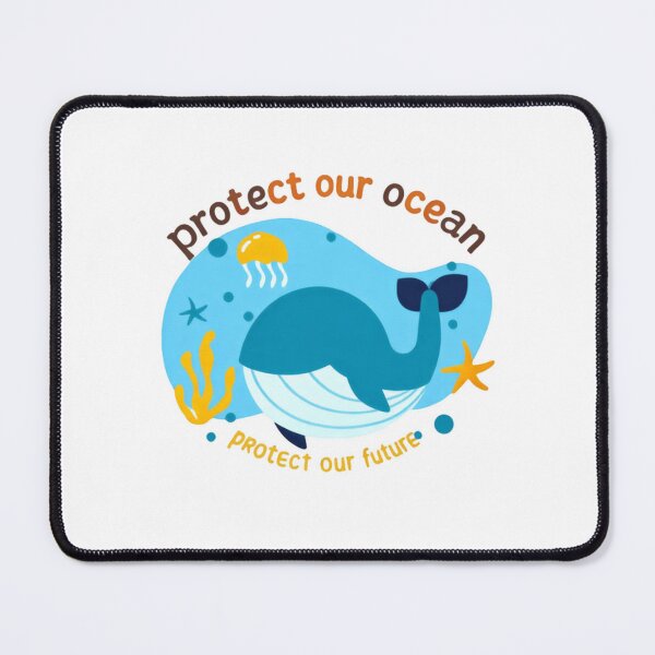 Item preview, Protect Our Oceans For A Brighter Tomorrow designed and sold by SkeletonsDanger.