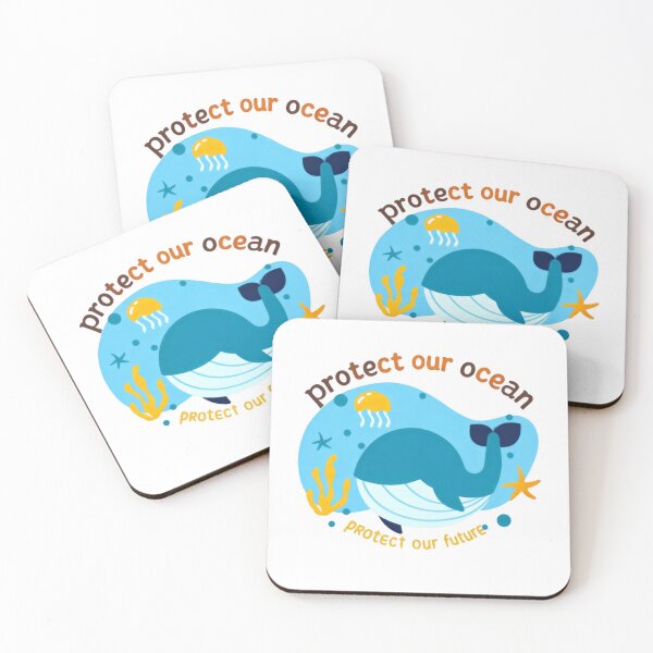 Item preview, Protect Our Oceans For A Brighter Tomorrow designed and sold by SkeletonsDanger.