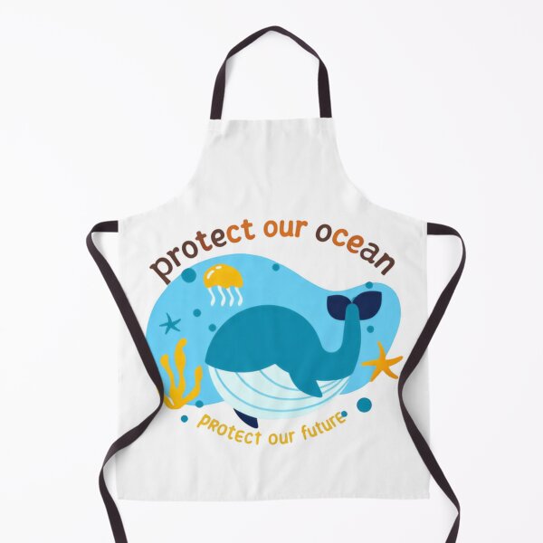 Item preview, Protect Our Oceans For A Brighter Tomorrow designed and sold by SkeletonsDanger.