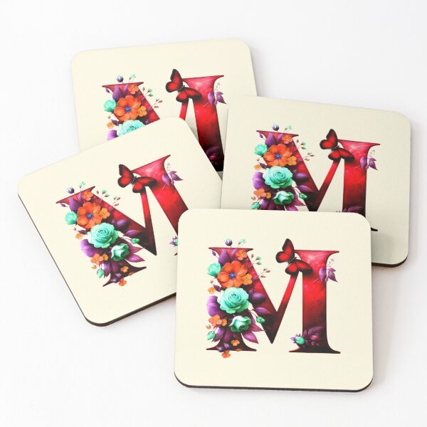 Item preview, Initial M Letter, The M Letter designed and sold by CharlottePlaceArt.