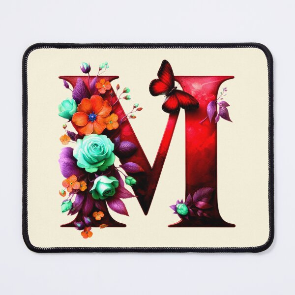 Item preview, Initial M Letter, The M Letter designed and sold by CharlottePlaceArt.