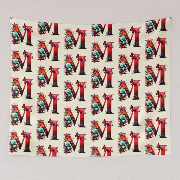 Item preview, Initial M Letter, The M Letter designed and sold by CharlottePlaceArt.