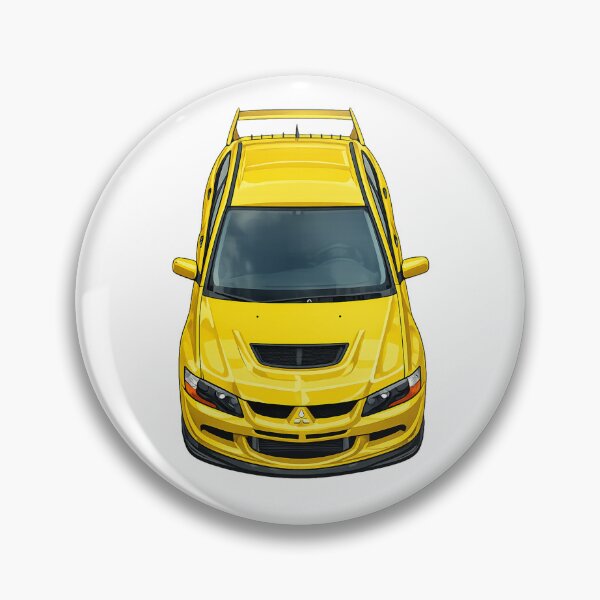 Item preview, Mitsubishi Lancer Evolution 8 Lightning Yellow designed and sold by TheMitsuGuy.