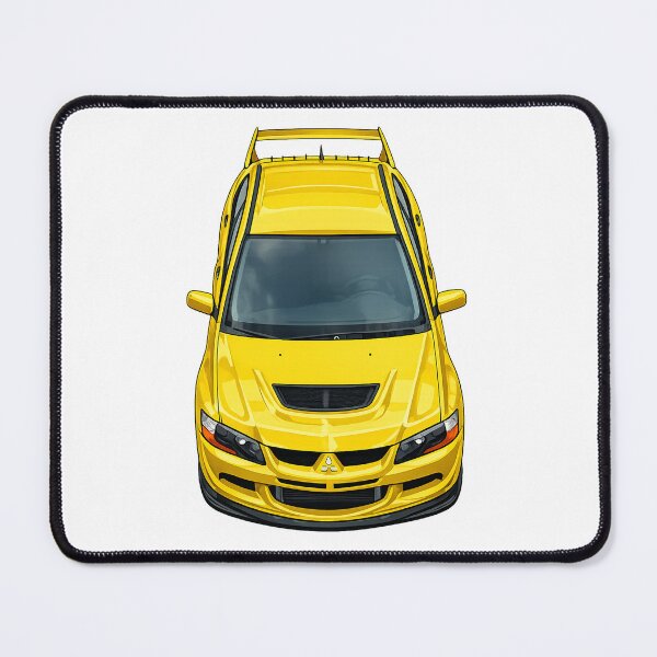 Item preview, Mitsubishi Lancer Evolution 8 Lightning Yellow designed and sold by TheMitsuGuy.