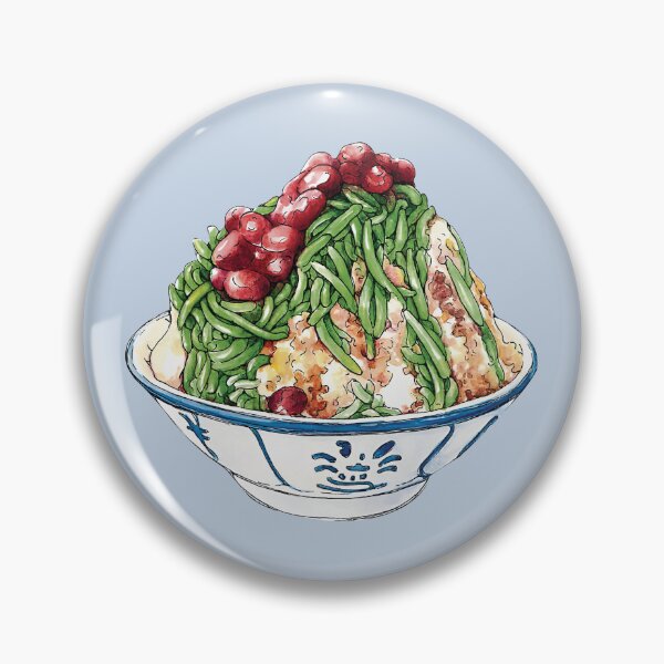 Item preview, Bowl of Traditional Asian Dessert - Cendol Shaved Ice designed and sold by Alicia Chee.