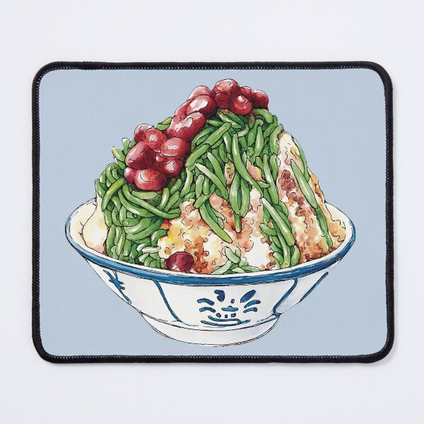 Item preview, Bowl of Traditional Asian Dessert - Cendol Shaved Ice designed and sold by Alicia Chee.