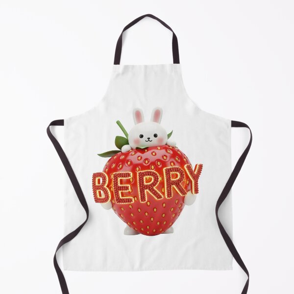 Item preview, 3D Strawberry Bunny "BERRY" designed and sold by tricorea.