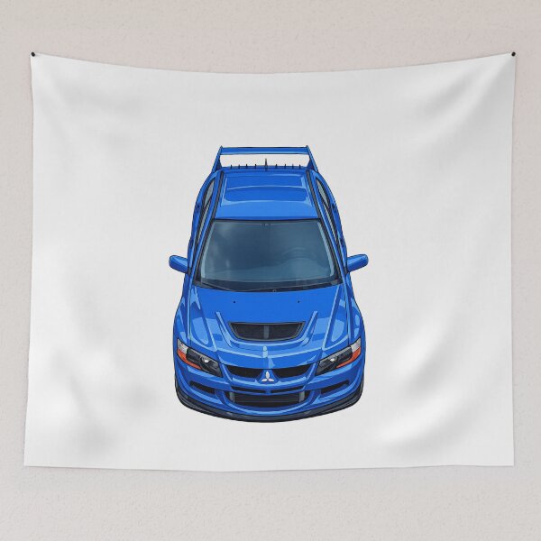 Item preview, Mitsubishi Lancer Evolution 8 Electric Blue designed and sold by TheMitsuGuy.