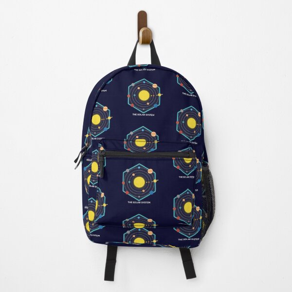 Item preview, Minimalist Hexagon Solar System Graphic designed and sold by Tablotique.