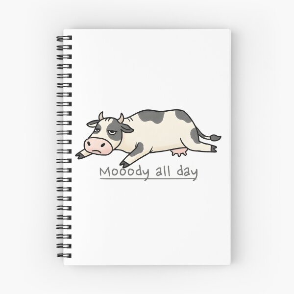 Item preview, Mooody All Day designed and sold by Paw Print Tee.