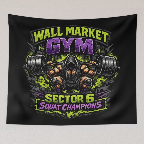 Item preview, Wall Market Gym Squat Champions designed and sold by agearb.