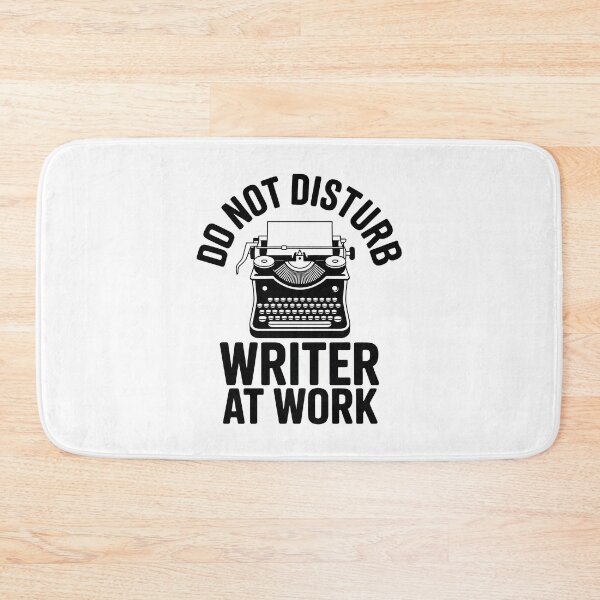 Item preview, Do Not Disturb Writer At Work designed and sold by jkrphoto.