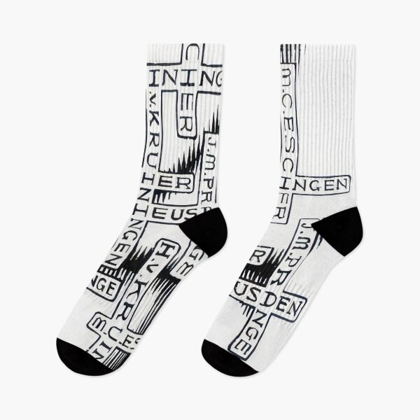 Item preview, 4 Graphic Artists   1952 - Maurits Cornelis Escher  designed and sold by nebelimr.