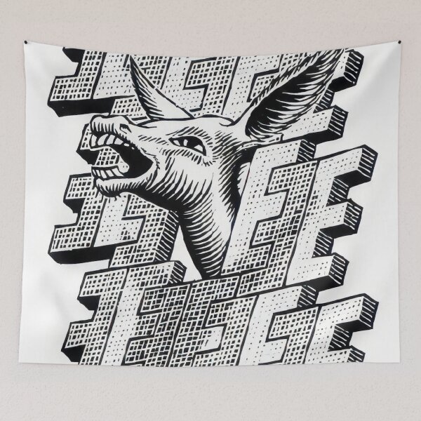 Item preview, A donkey - Maurits Cornelis Escher  designed and sold by nebelimr.