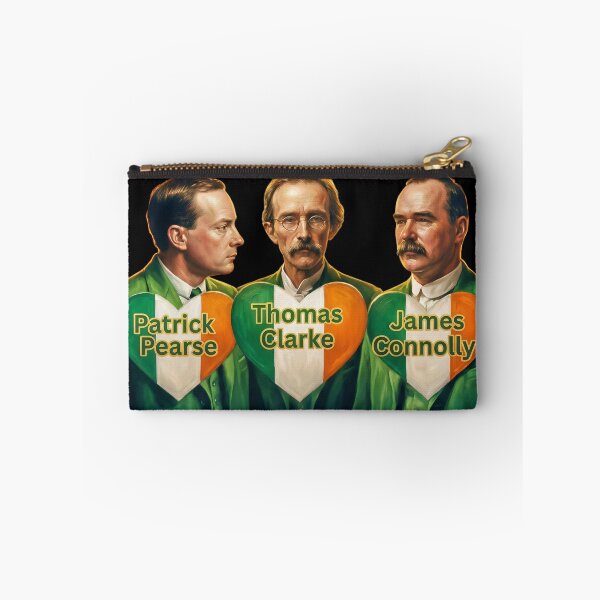 Item preview, 1916 Easter Rising Heroes Patrick Pearse Thomas Clarke James Connolly designed and sold by OliDesigns.